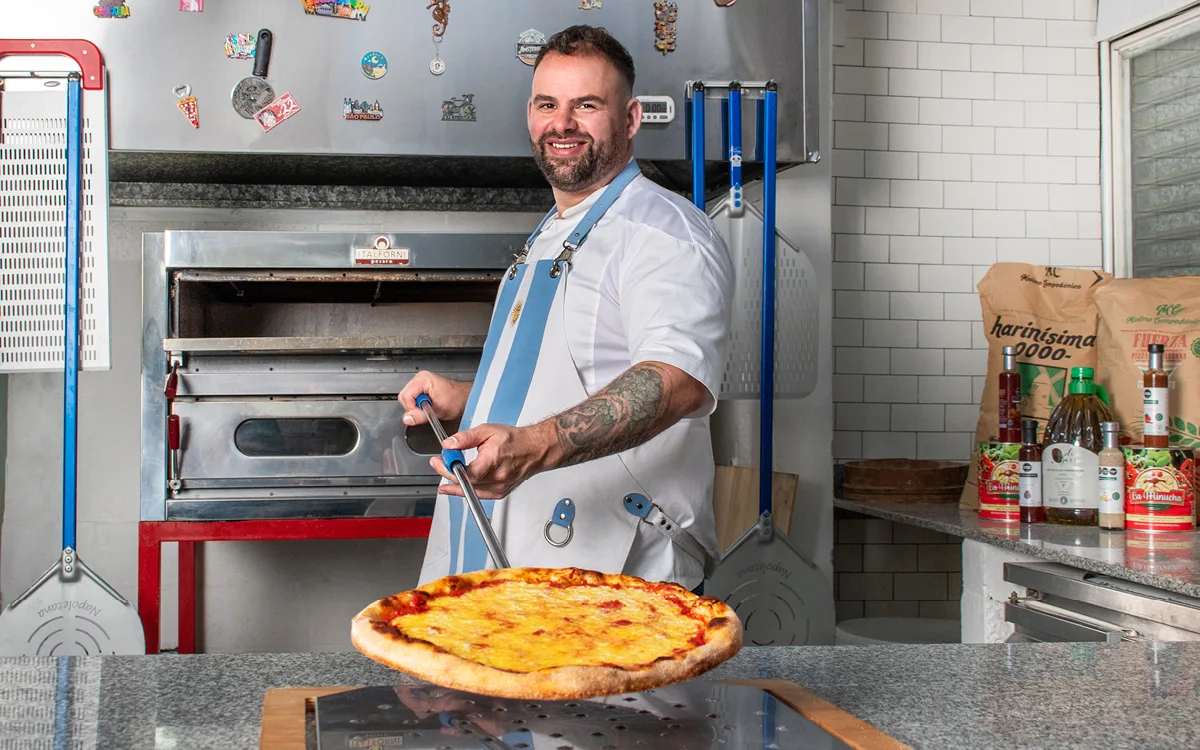 Pizza a la Piedra