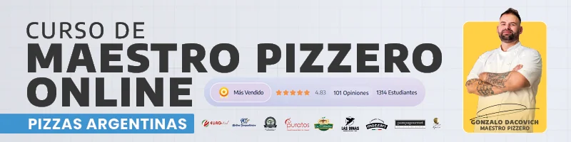 Curso Maestro Pizzero Online · Pizzas Argentinas · Gonzalo Dacovich