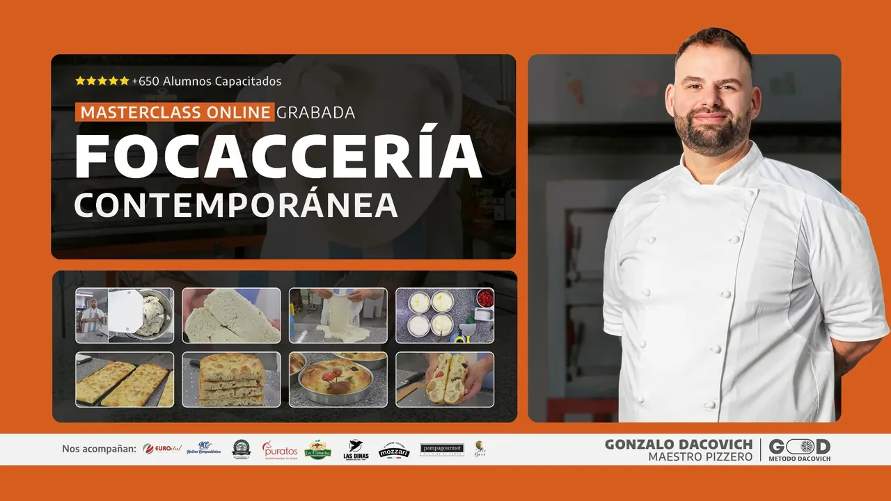Masterclass Online de Focaccia Contemporánea