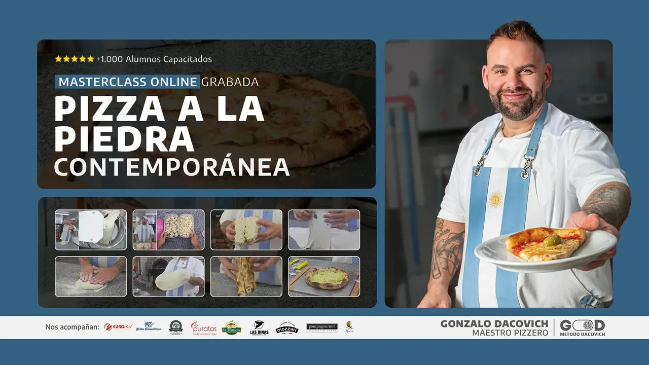 Masterclass Online de Pizza a la Piedra Contemporánea