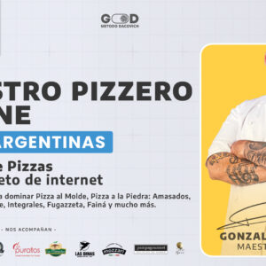 Maestro Pizzero Online: Curso de Pizzas Argentinas