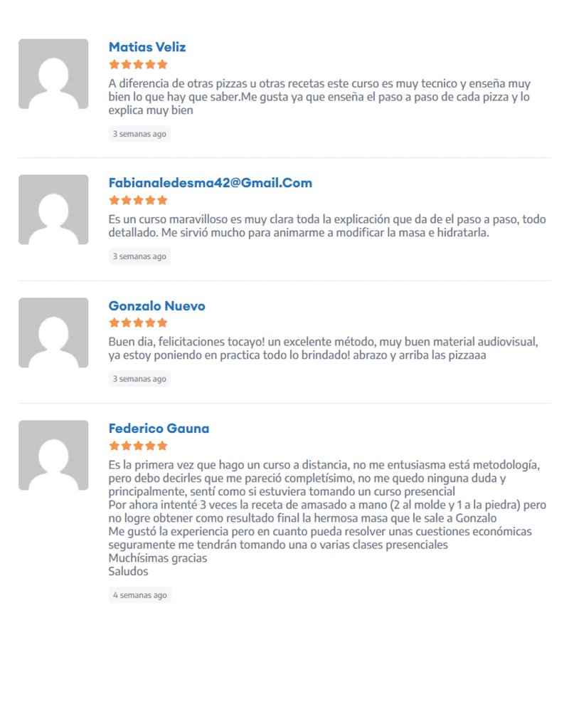 Valoracion de Alumnos (Maestro Pizzero Online) -4