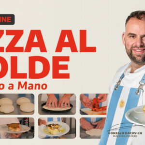 Pizza al Molde Argentina — Amasado a Mano